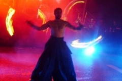 Eine Wahnsinnsfeuershow im Jahr 2011
