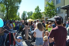 die Festmeile ist bereits am frühen Abend voll
